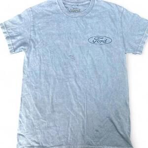 Small Ford Bronco Classic Models T-shirt - Blue